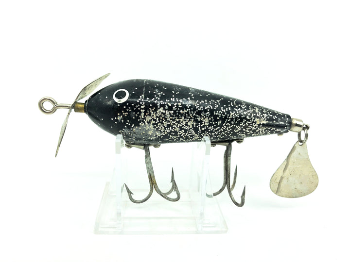 Cisco Kid Topper, Black Sparkles Color w/Flaptail