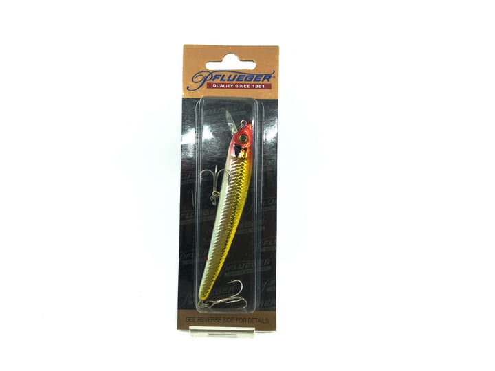 Pflueger Twitch-N-Minnow PM11015, Clown Color New on Card