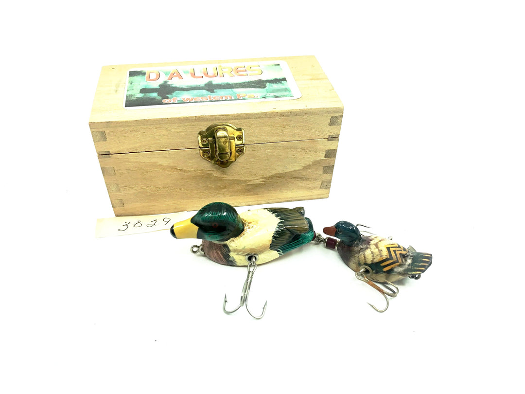 D.A Lures of Western Pennsylvania, Tandem Ducks Contemporary Lure with Box