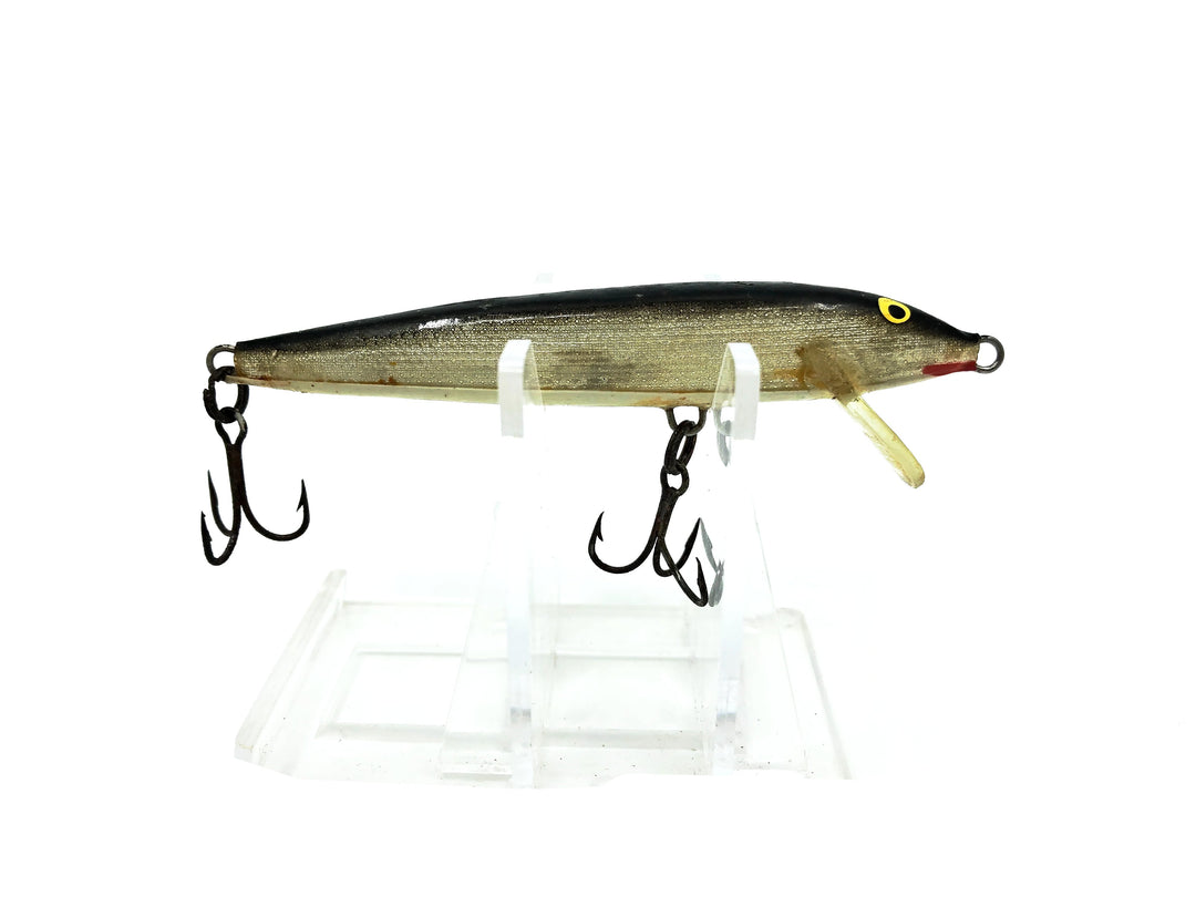 Rapala Original Floating F09, S Silver/Black Back Color