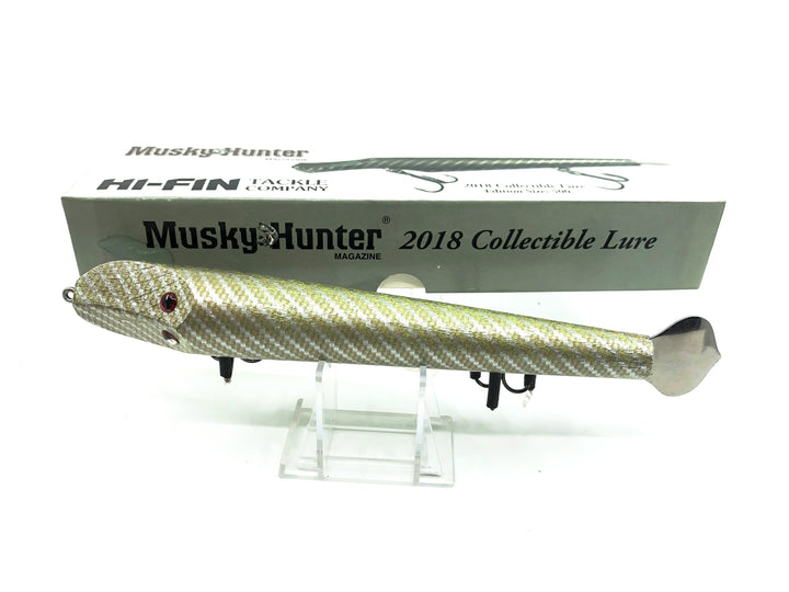 Musky Hunter 2018 Collectible Lure, HI-Fin Fooler #120/500