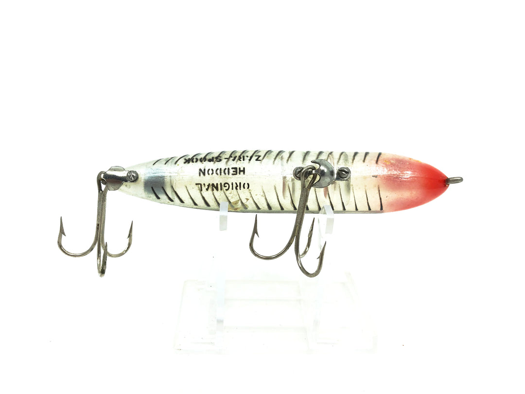 Heddon Original Zara-Spook Sway Back, XRS Silver Shore Color