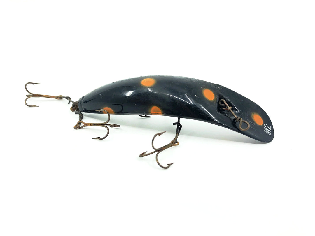 Helin Flatfish M2, BL Black Orange Spots Color