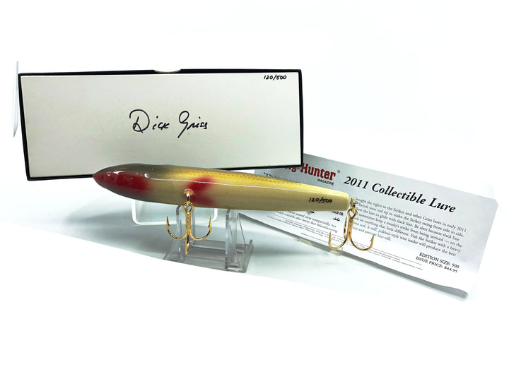 Musky Hunter 2011 Collectable Lure, Dick Gries Striker #120/500 Signed