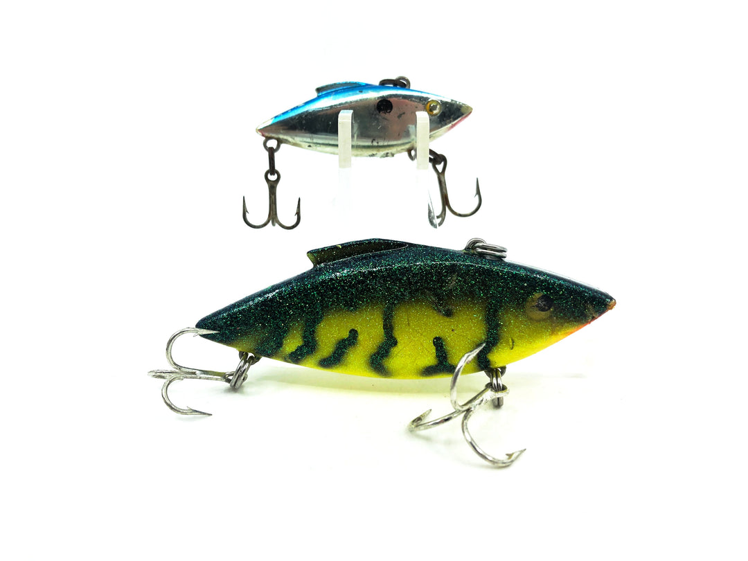 Bill Lewis Rat-L-Trap Combo Glitter Hot Tiger/Chrome Blue Back Color