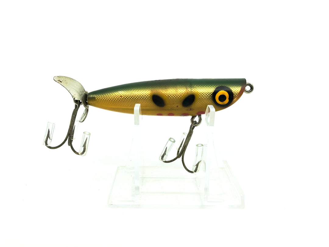 Luhr-Jensen Dalton Special Lure, Green Frog/Gold Reflector Color
