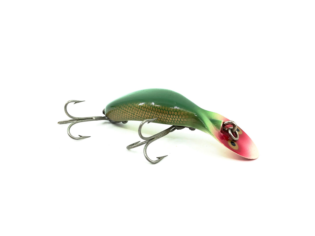 Heddon Tadpolly Spook, LD Light Green Scale Color