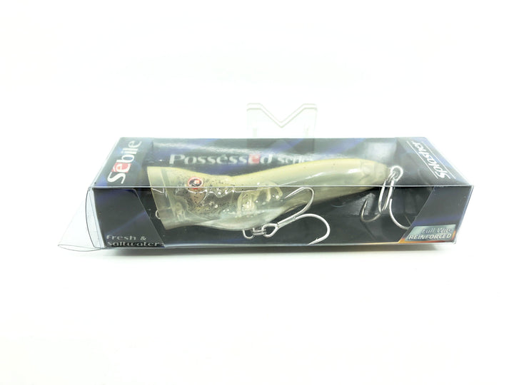 Sebile Mini Lure Series, Splasher 120, Clear/Chartreuse Back Color in Box