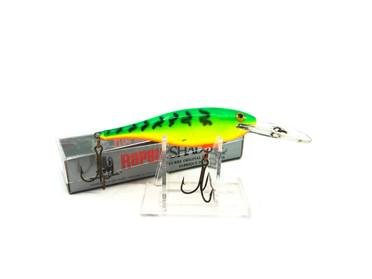 Rapala Shad Rap Deep Runner, SR-9 FT Fire Tiger Color (Old Rapala Variant) Lure with Box