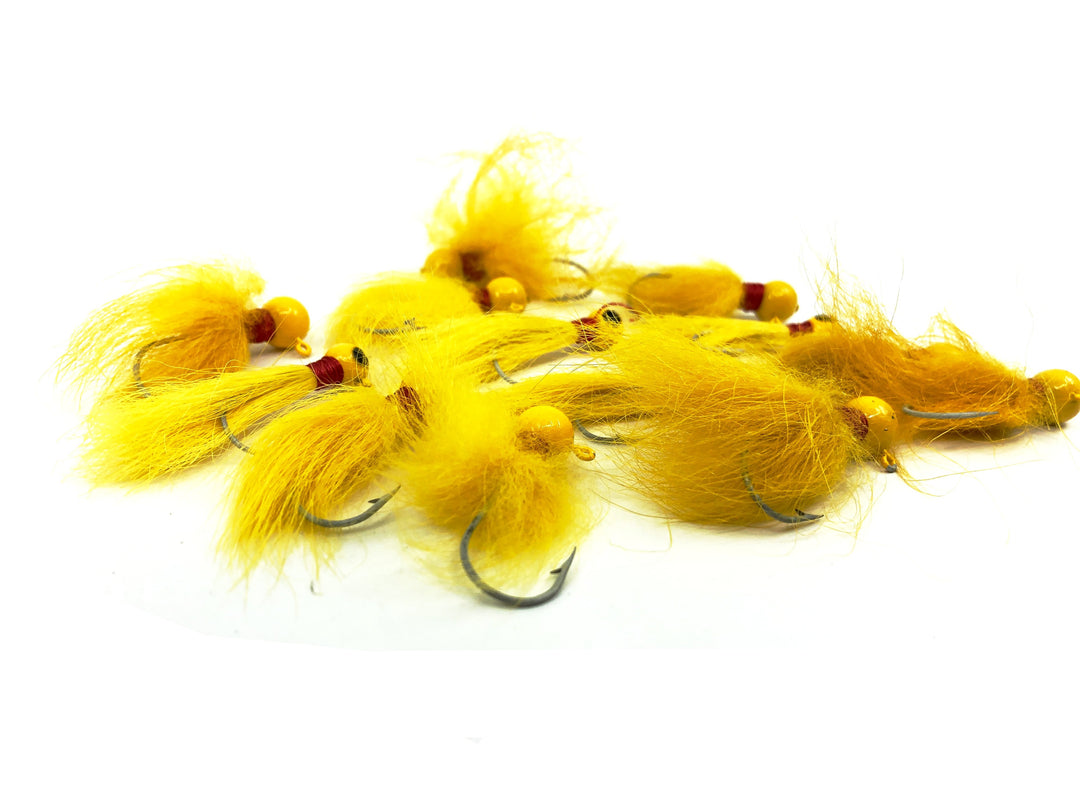 Vintage Assorted Yellow Jig, 13 Pack