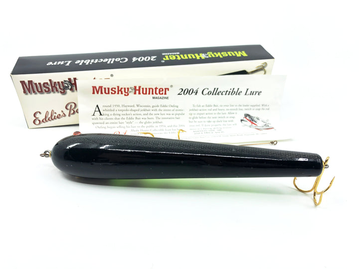 Musky Hunter 2004 Collectible Lure, Eddie's Bait #344/500 Signed