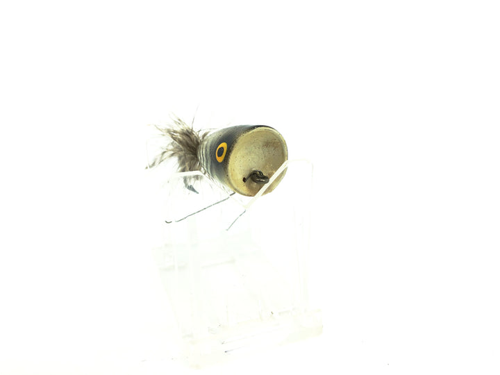 Phillips Spin Popper, White/Black Back & Ribs Color, Weedless Model