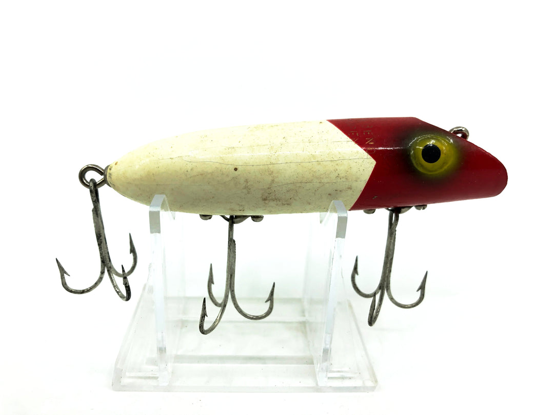 South Bend Bass Oreno, Red Head White Body Color
