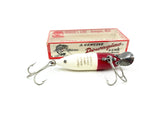 Heddon River Runt Spook Floater 9400-RH Red Head Color with Box - Nice Shape - Plastic Top Box