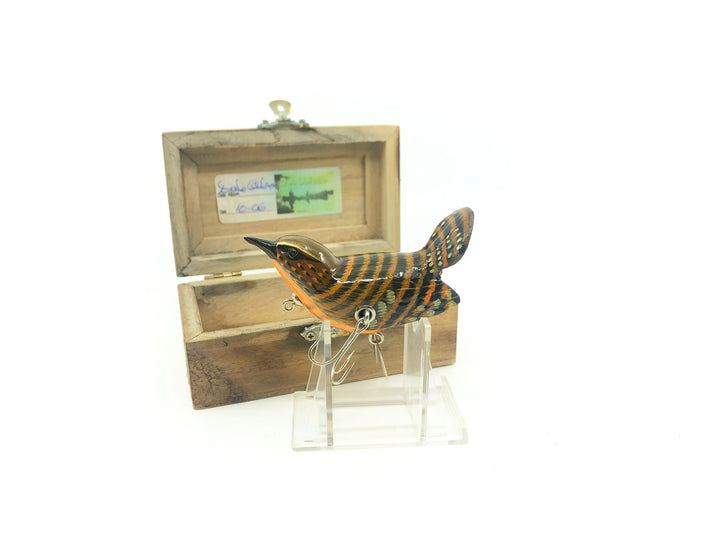 D.A Lures of Western Pennsylvania, Cedar Wood Bird Series, Contemporary Bird Lure with Box