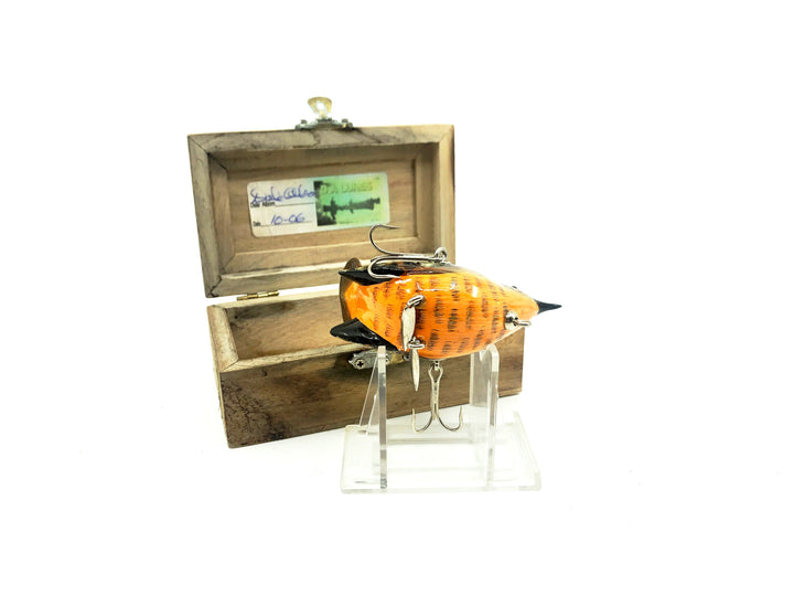 D.A Lures of Western Pennsylvania, Cedar Wood Bird Series, Contemporary Bird Lure with Box
