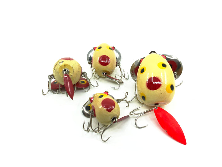 D.A Lures of Western Pennsylvania, Mouse Collection, 4 Contemporary Lures with Box