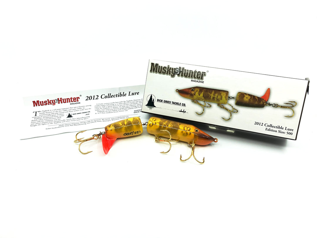 Musky Hunter 2012 Collectible Lure, Dick Gries #120/500