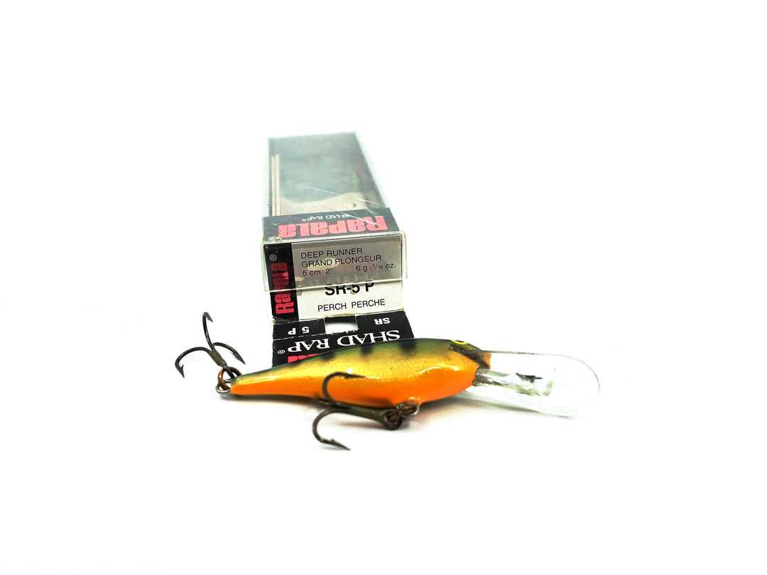 Rapala Shad Rap SR-5 P Perch Color Deep Runner Lure with Box