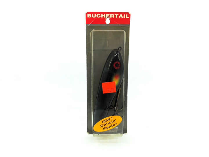 Joe Bucher Tackle Co. Buchertail Dancin' Raider, Black Bird Color New on Card