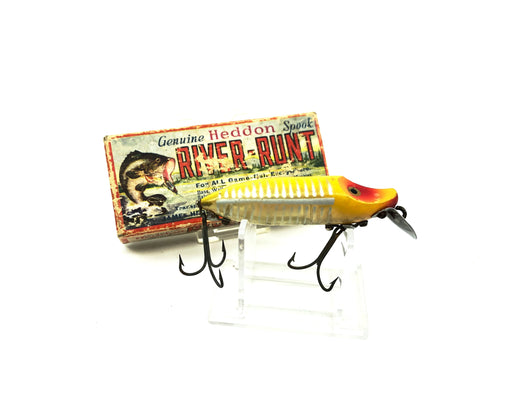 Heddon River Runt Spook Floater 9400-XRY, Yellow Shore Minnow with Box