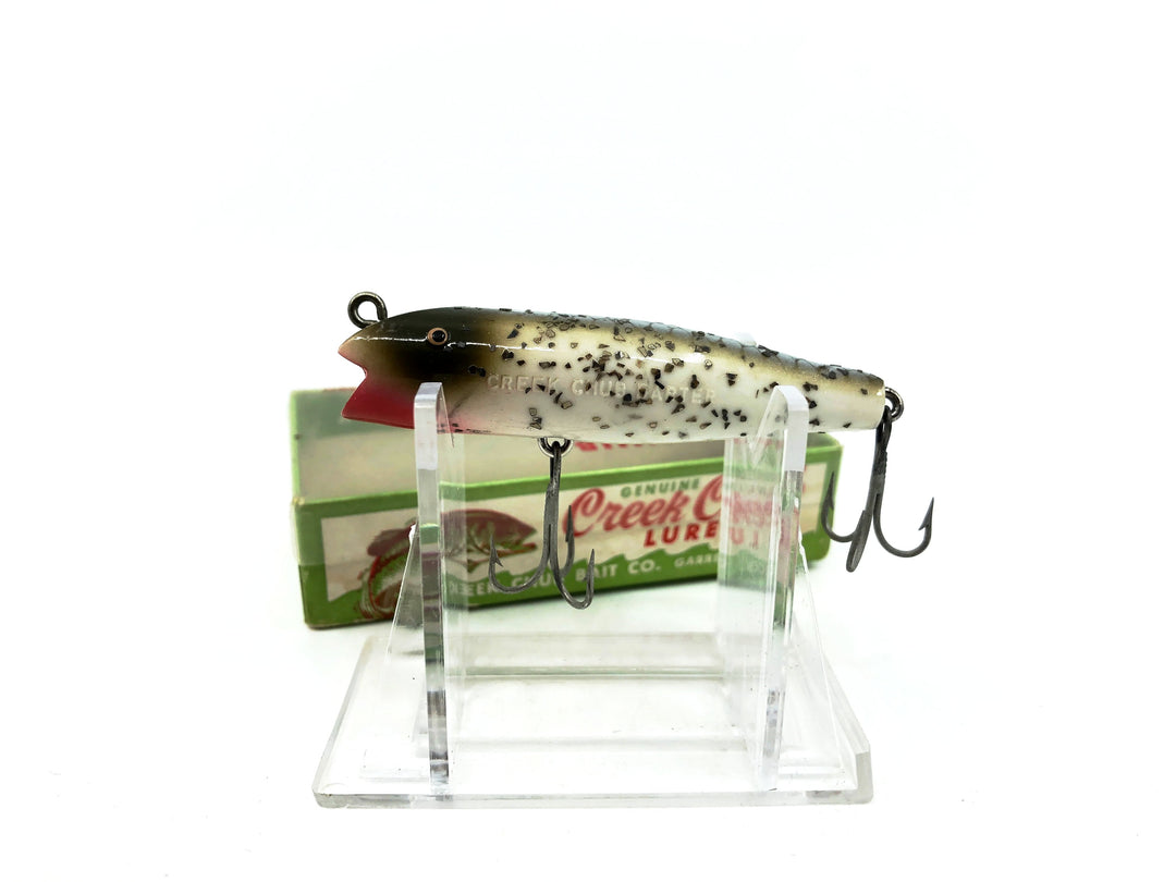 Creek Chub 9000 Spinning Darter, Silver Flash Color 9018, with Box