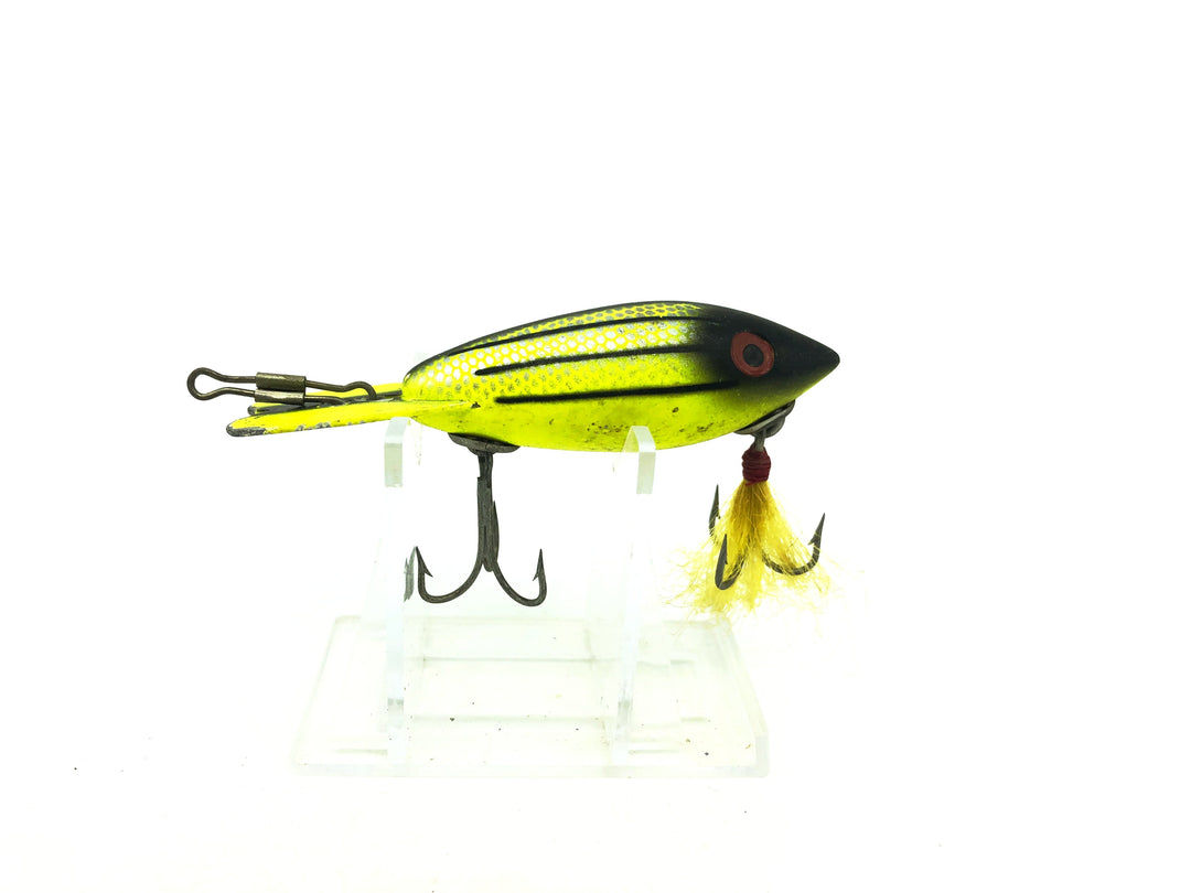 Bomber 400 Series, FYSC-B Chartreuse Silver Sides/Bucktail Color