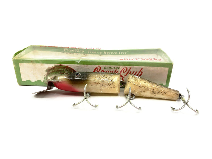Creek Chub 3000 Jointed Husky Pikie, 3018 Silver Flash Color with Box.