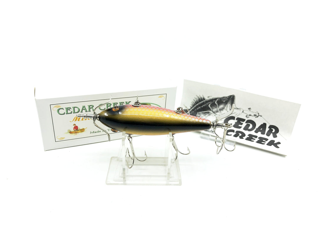 Cedar Creek Minnow Special Order - 5 Hook- Western Auto (White Scale) Color