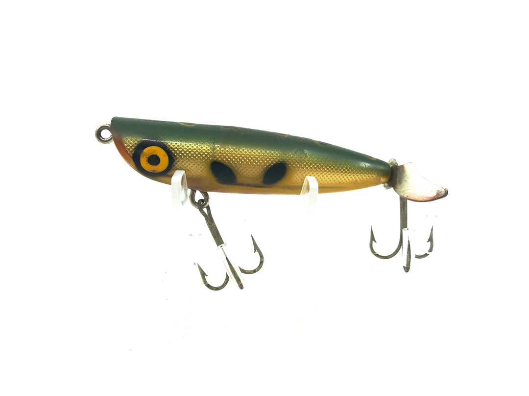 Luhr-Jensen Dalton Special Lure, Green Frog/Gold Reflector Color