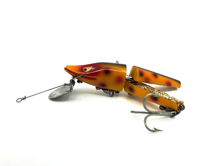 Heddon Scissortail, SO Spotted Orange Color