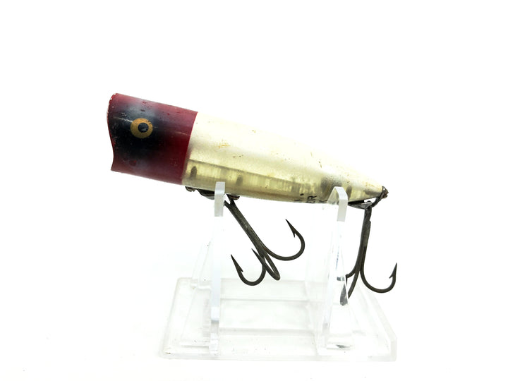 Heddon Chugger Spook 9542, RH Red Head/White Body Color