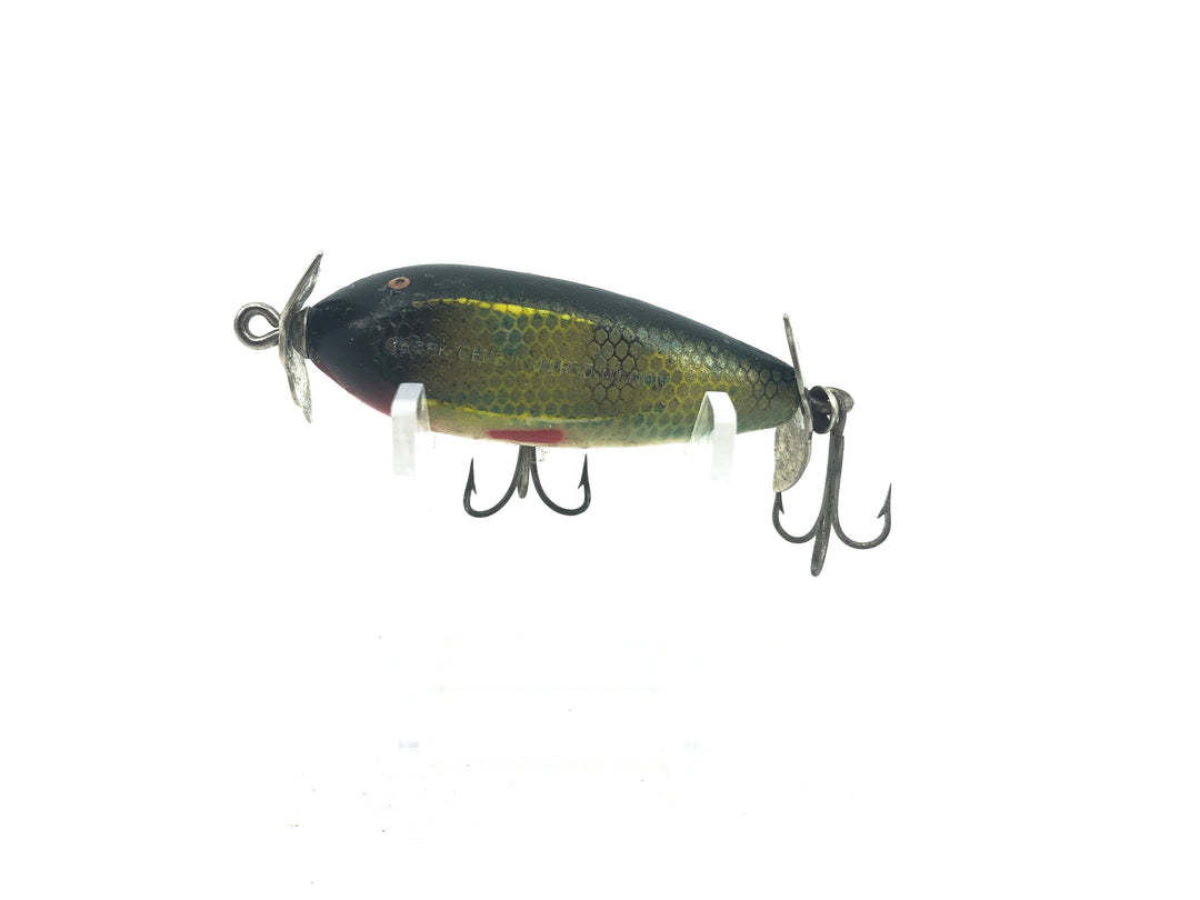 Creek Chub 9500 Spinning Injured Minnow, Perch Scale Color 9501