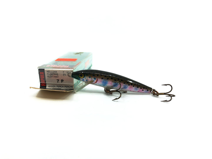 Rapala Floating Minnow F-7 RT, Rainbow Trout Color Lure with Box