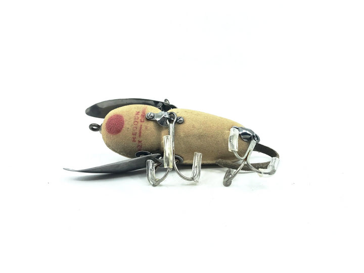 Heddon Wooden Crazy Crawler 2100 GM Grey Mouse