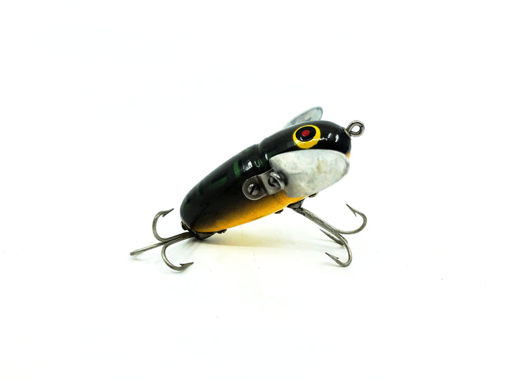 Heddon Wooden Crazy Crawler 2120 BF, Bullfrog Color