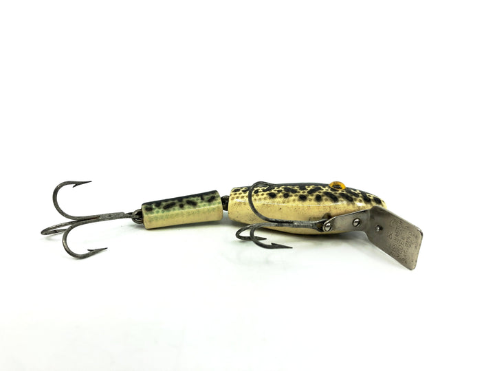 L & S Bass-Master Sinker, 15, Silver Body Black Back and Speckles Color