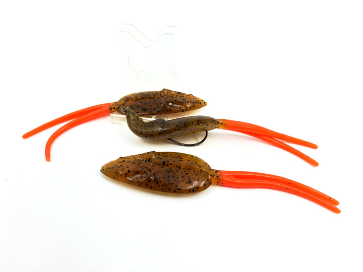 Mister Twister Jerk Rat Three Pack, Orange Pumpkin Color