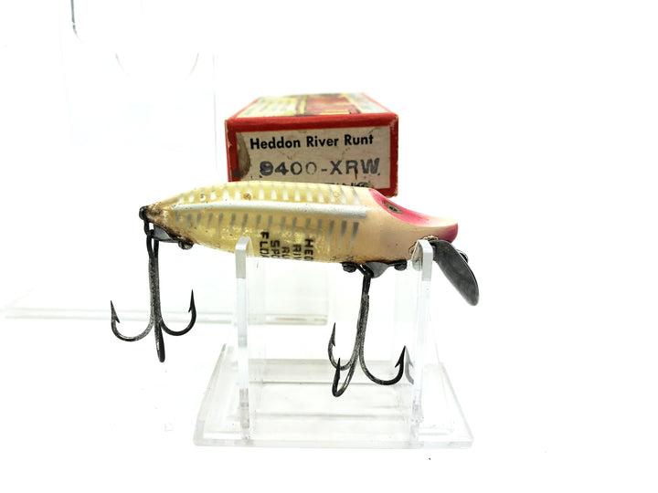 Heddon River Runt Spook Floater 9400-XRW, White Shore Color with Box