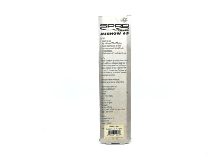 SPRO Prime Minnow 65, Black Color with Card