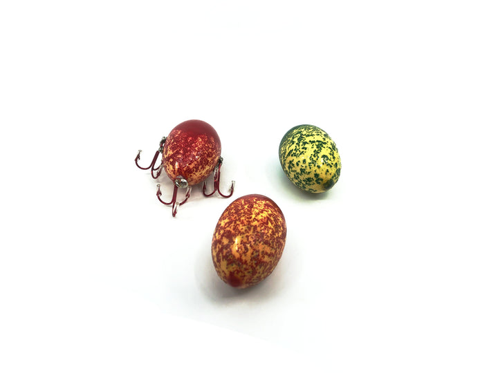 D.A Lures of Western Pennsylvania, Spherical Contemporary Egg Bait Trio