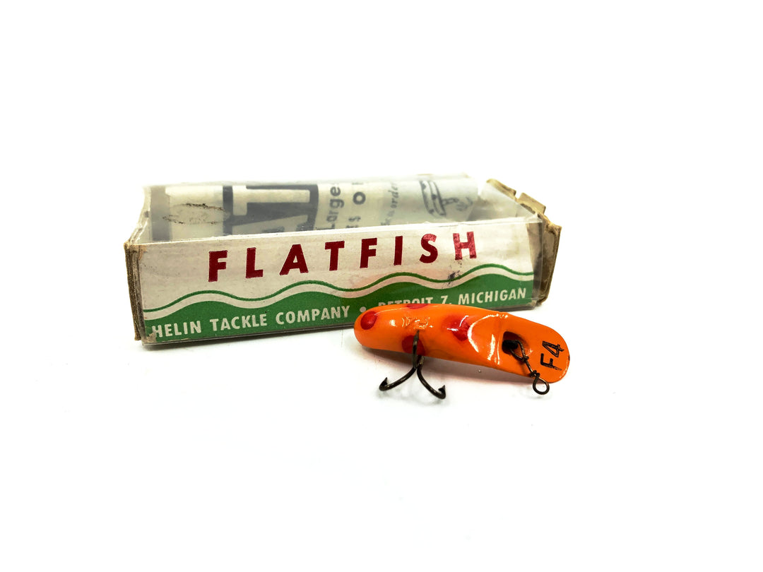 Helin Flatfish F4 LO Light Orange Color in Box