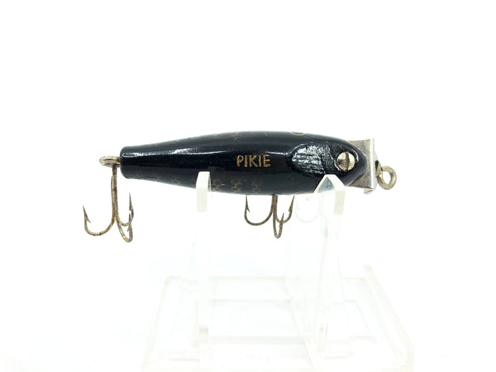 Creek Chub Wooden 9300 Spinning Pikie, Black Scale Color 9333