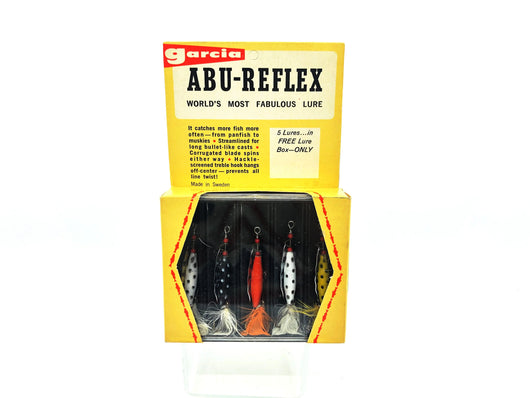 Garcia Abu Reflex 5 Pack with Box on Card