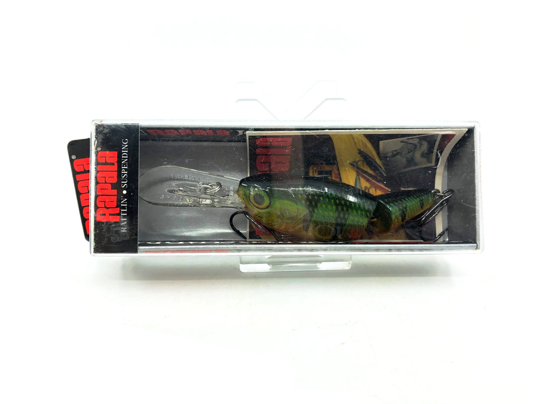 Rapala Jointed Shad Rap JSR-7, P Perch Color New in Box.