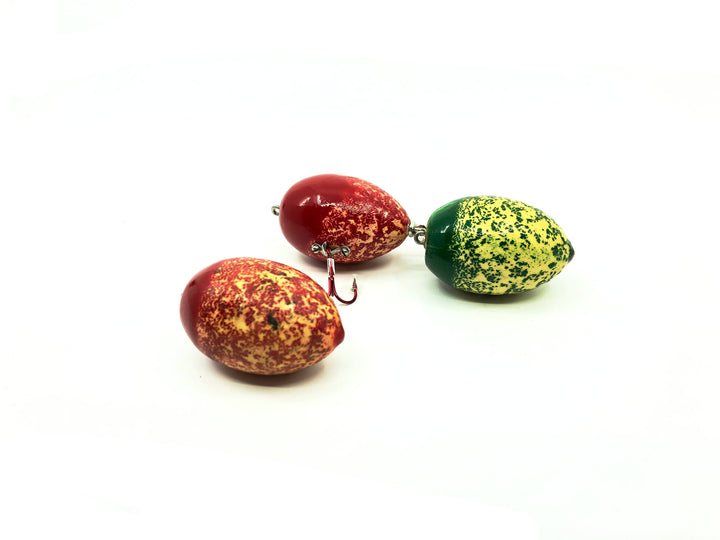 D.A Lures of Western Pennsylvania, Spherical Contemporary Egg Bait Trio