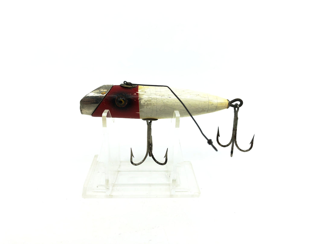 South Bend Fish-Oreno, RH Red Head White Color, GE