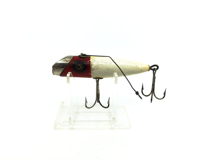 South Bend Fish-Oreno, RH Red Head White Color, GE