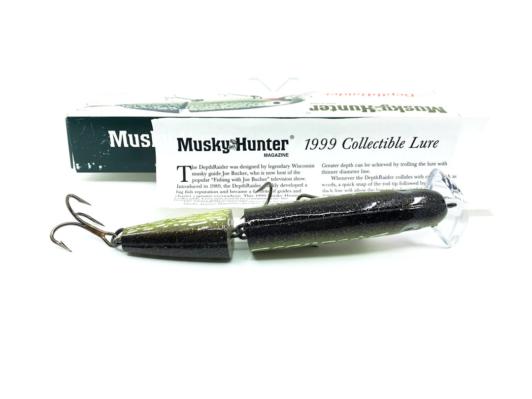 Musky Hunter 1999 Collectible Lure, Depth Raider #156/300 Signed