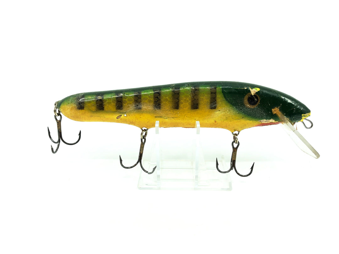 Crane 207 Musky Lure in Green Yellow Perch Color
